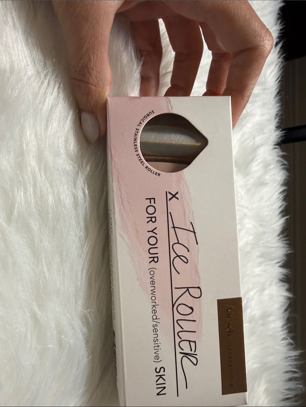 Ice roller for face